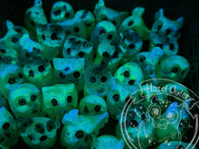 Load image into Gallery viewer, Goosebump Glowing Resin Owl - (please limit to 2 or 3)