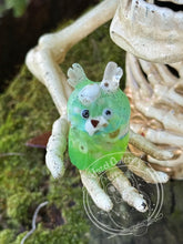 Load image into Gallery viewer, Goosebump Glowing Resin Owl - (please limit to 2 or 3)