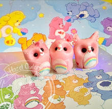 Load image into Gallery viewer, Cheer Bear Resin Owl- (please limit to 2 or 3)