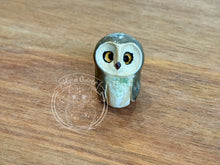 Load image into Gallery viewer, Rollo, the High Fire Ceramic Owl (wolf)