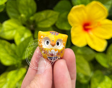Load image into Gallery viewer, Sunniva, the Ceramic Owl - Scandinavian Folk Inspired (sun-gift)