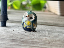 Load image into Gallery viewer, Ceres the Ceramic Owl - Van Gogh Inspired (Named after a dwarf planet)