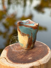 Load image into Gallery viewer, Rayna, the Marbled Ceramic Owl (warrior/advice)