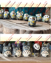 Load image into Gallery viewer, Neko the Ceramic Owl - Totoro Inspired (Japanese for cat)