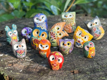 Load image into Gallery viewer, Sunniva, the Ceramic Owl - Scandinavian Folk Inspired (sun-gift)