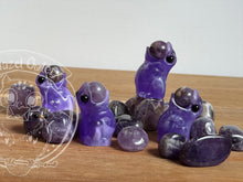 Load image into Gallery viewer, Amethyst AHHHH Froggo - Resin Art (please limit yourself to 2or 3)