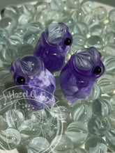 Load image into Gallery viewer, Purple Swirl AHHHH Froggo - Resin Art (please limit yourself to 2or 3)