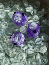 Load image into Gallery viewer, Purple Swirl AHHHH Froggo - Resin Art (please limit yourself to 2or 3)