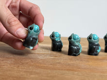 Load image into Gallery viewer, Turquoise Ahhh Froglet - Resin Art (please limit yourself to 2 or 3)