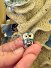 Load image into Gallery viewer, Splotch, the Ceramic Elf Owl