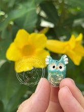 Load image into Gallery viewer, Trumpet, the Ceramic Elf Owl