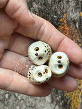 Load image into Gallery viewer, Bylur Snowy, Curious the Ceramic Elf Owl (Icelandic for snowstorm)