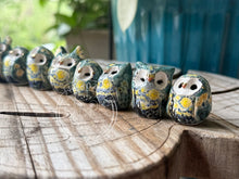Load image into Gallery viewer, Zere the Ceramic Owl - Van Gogh Inspired (Arabic for shooting star)