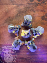 Load image into Gallery viewer, Emberlite Lava Resin Owl -  (please limit to 1 or 2)
