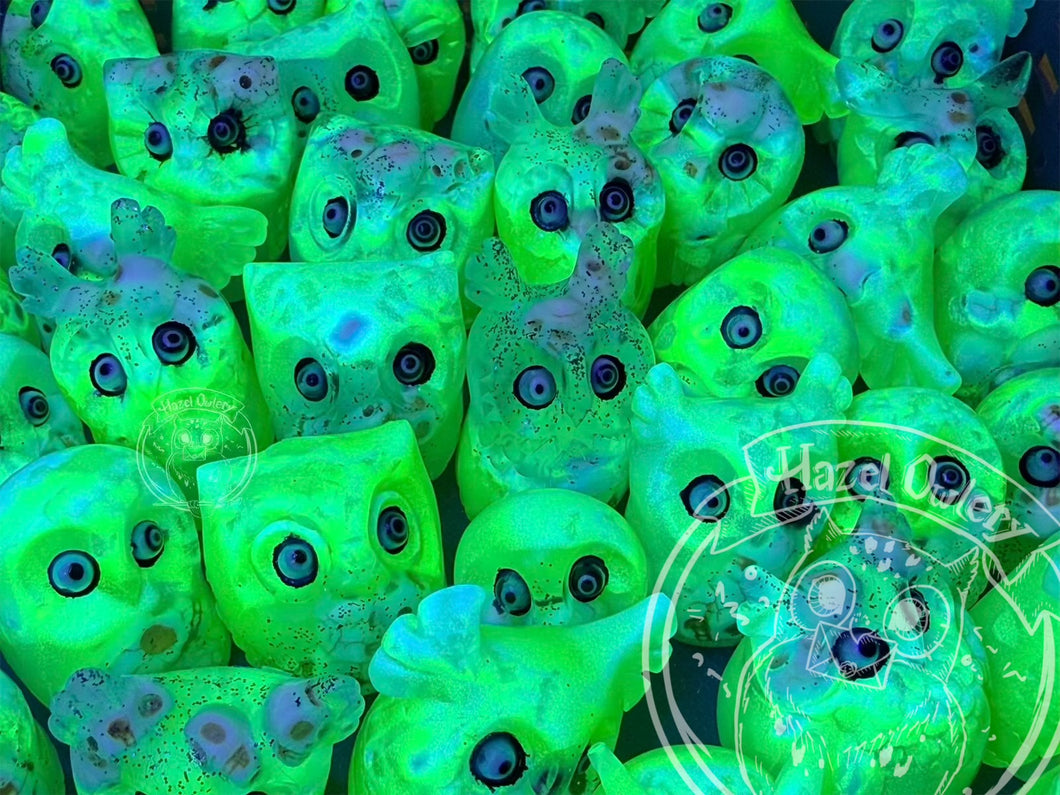 Goosebump Glowing Resin Owl -  (please limit to 2 or 3)