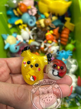 Load image into Gallery viewer, Pika &amp; Pokball Owl Pair - resin art (please only buy 2 or 3)
