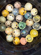 Load image into Gallery viewer, Spotted MarbOwl Resin Owl - (please limit yourself to 3 or 4 )
