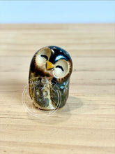 Load image into Gallery viewer, Sigrid, the High Fire Ceramic Owl (victory/beauty)
