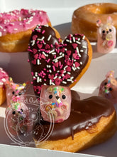 Load image into Gallery viewer, Pink Donut- Resin Owl (please only buy 2-3)
