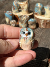 Load image into Gallery viewer, Saga, the Marbled Ceramic Owl (story/epic)

