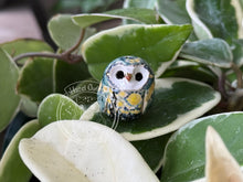 Load image into Gallery viewer, Zere the Ceramic Owl - Van Gogh Inspired (Arabic for shooting star)
