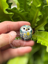 Load image into Gallery viewer, Astra the Ceramic Owl - Van Gogh Inspired (Greek for star)
