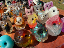 Load image into Gallery viewer, Wabi-Sabi Totem Resin Owl- (Please, limit yourself to 5 or 6)

