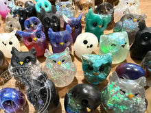 Load image into Gallery viewer, Spontaneous Resin Owl SALE- Resin Art (please limit to 4 or 5)
