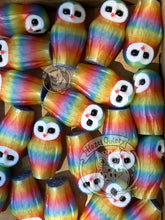 Load image into Gallery viewer, Gummi Rainbow Barn Owl -  light weight PLA Owl
