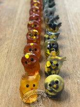 Load image into Gallery viewer, Honey Pixie Owl Pair- Resin Art (please limit to 2 or 3)
