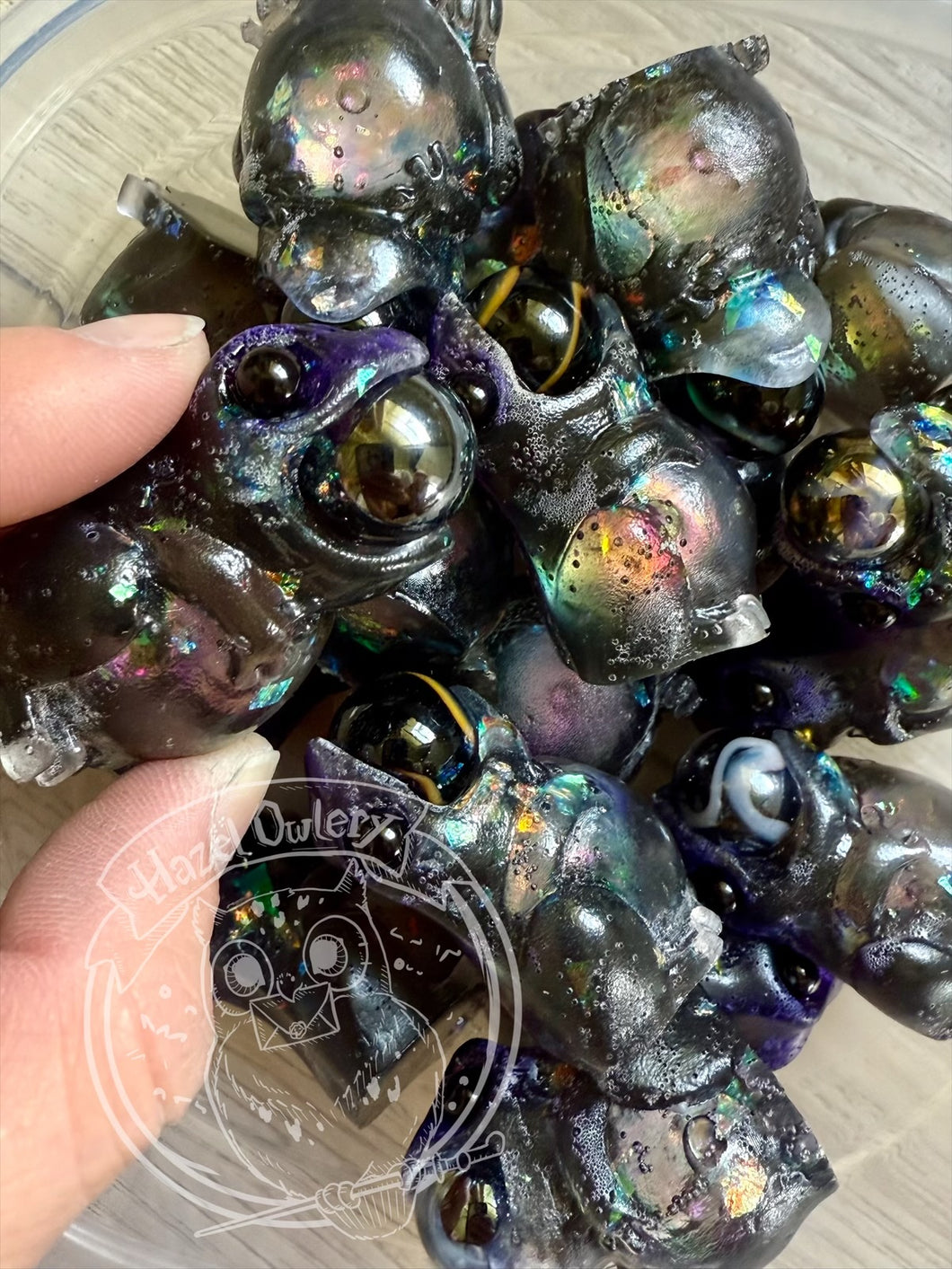 Boo Boo AHHHH Froggo Shaker- Resin Art (please limit yourself to 2or 3)