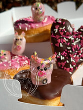 Load image into Gallery viewer, Pink Donut- Resin Owl (please only buy 2-3)
