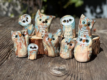 Load image into Gallery viewer, Saga, the Marbled Ceramic Owl (story/epic)
