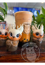 Load image into Gallery viewer, Latte Owlpha Special 6th edition- signed &amp; numbered- Vinyl Sofubi Toy
