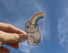 Load image into Gallery viewer, &quot;I&#39;m Doing Ok&quot; Froggo Sticker
