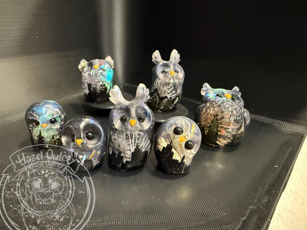 Skyline Resin Owls -  (please limit to 2 or 3)