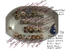 Load image into Gallery viewer, Bylur Snowy, Curious the Ceramic Elf Owl (Icelandic for snowstorm)
