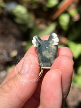 Load image into Gallery viewer, Spurge, the Green Ceramic Elf Owl
