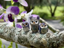 Load image into Gallery viewer, Orchid, the Ceramic Elf Owl
