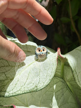 Load image into Gallery viewer, Eddo, the Ceramic Elf Owl
