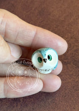 Load image into Gallery viewer, Montego Island, Curious the Elf Ceramic Owl
