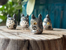 Load image into Gallery viewer, Neko the Ceramic Owl - Totoro Inspired (Japanese for cat)
