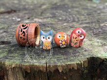 Load image into Gallery viewer, Ruddy &amp; Mini House, the Ceramic Pixie Owl - Scandinavian Folk Inspired (Copy)
