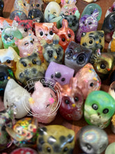 Load image into Gallery viewer, Wabi-Sabi Totem Resin Owl- (Please, limit yourself to 5 or 6)
